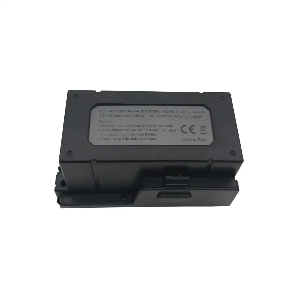 Литий полимерный аккумулятор для MJX X103W SJRC Z5 KF608 7 4 В 1500 мАч 2 шт.|Перезаряжаемые
