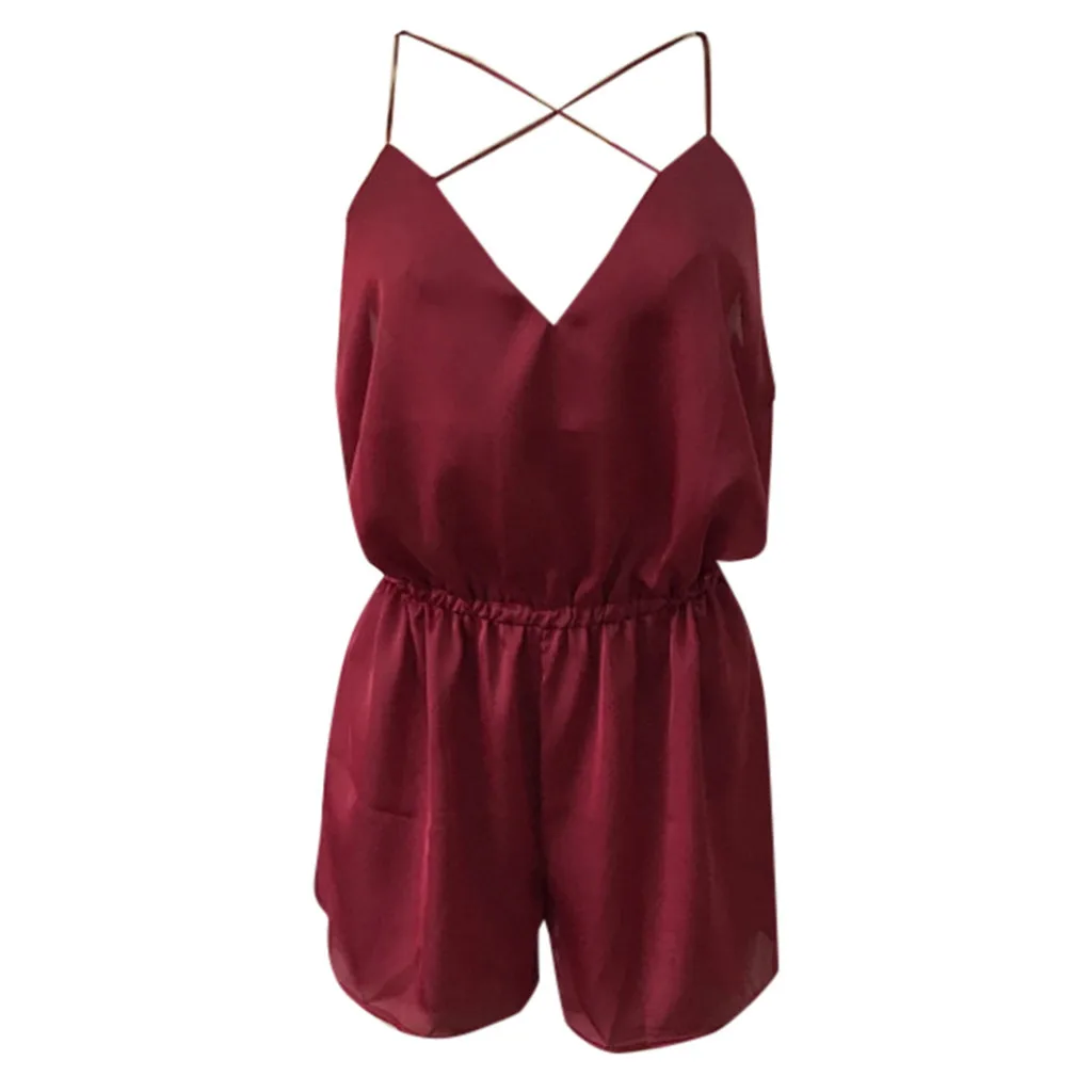 Женский атласный праздничный пляжный костюм с глубоким v образным вырезом Летний