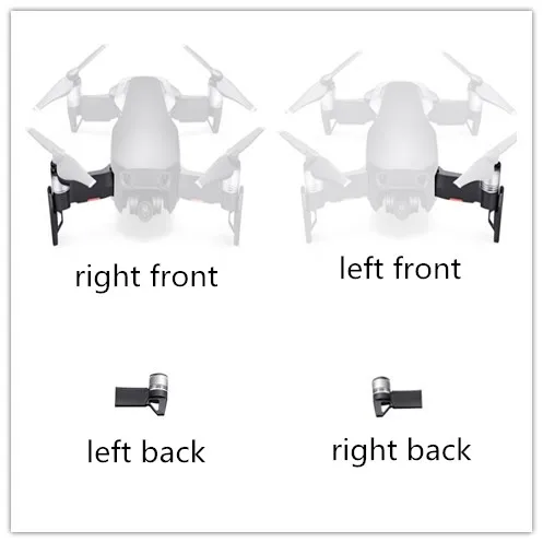 DJI Mavic Air Motor Arm запасные части Mavic Air Body Shell Верхняя верхняя крышка корпуса красный белый черный