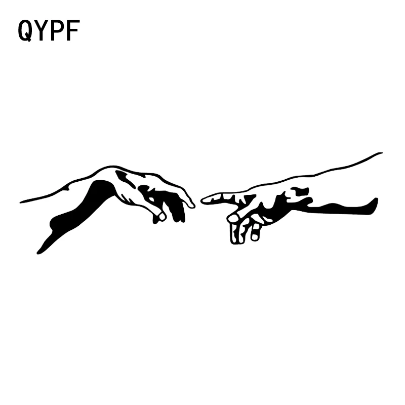 

Интересная Автомобильная наклейка QYPF 16*4,6 см с рисунком, высокое качество, графическое виниловое украшение