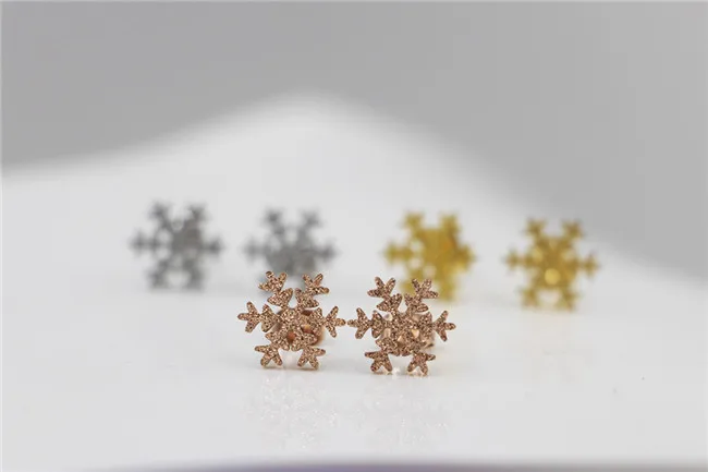 Женские серьги-гвоздики Martick золотистые модные ювелирные изделия высшего