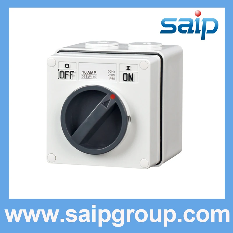 Saipwell IP66 Австралийский 250V 20A 1P промышленный Электрический водонепроницаемый