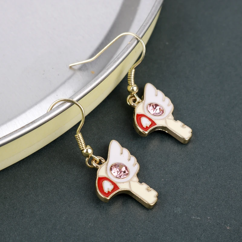 MQCHUN модные аниме Card Captor ювелирные изделия Сакура металла с капюшоном надписью angel