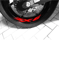 for kawasaki zx 6 zx6 motorcycle 8 x thick edge outer edge adhesive tape strip grinding wheel patch