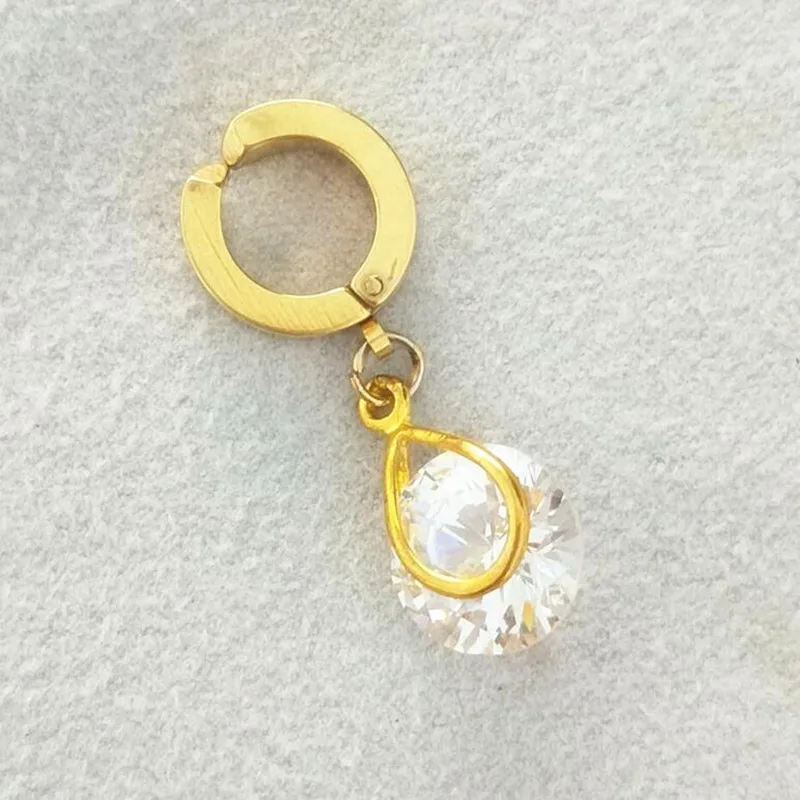 MODA JOYAS большие циркониевые Поддельные кольца для пупка 316l стальные ювелирные изделия для тела кольца для пирсинга Живота Сексуальные поддельные пирсинг пупка Ombligo