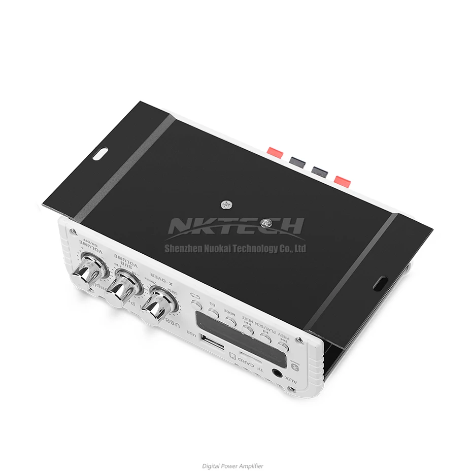 Автомобильный усилитель мощности NKTECH HY 118 цифровой аудиоплеер Bluetooth 2 1 каналов 45