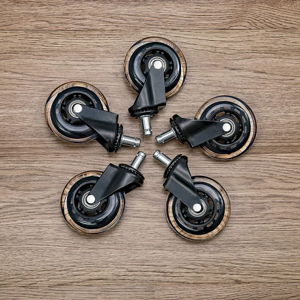 Универсальный офисный домашний стул 5 шт. 3 дюйма безопасные колесики вращающиеся