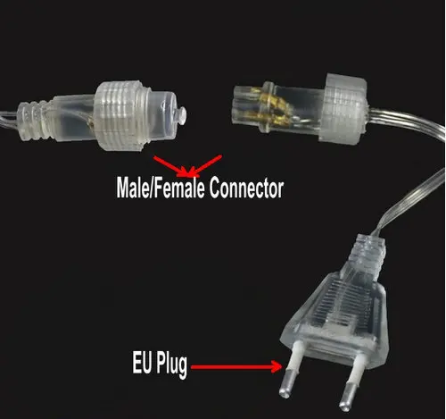 20 м 200LED рождественские гирлянды светильник Водонепроницаемый контроллер