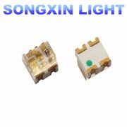 100 шт./лот BGR SMD 0603 RGB общий анод Led 0606 светодиод 4 ящика Размер: 1 6*1 6*0 55 мм цветной