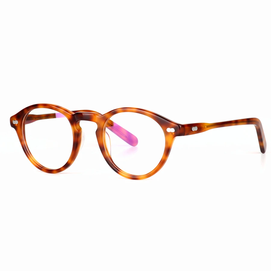 Ацетатная оправа для очков женские винтажные круглые очки коррекции