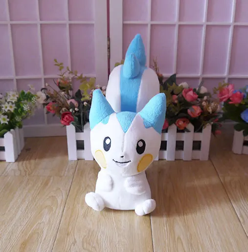 A 30 см Pachirisu плюшевые игрушки игры Ash Ketchum белка фигурка amime плюшевые куклы косплей мягкая подушка 2 стиля - Цвет: A