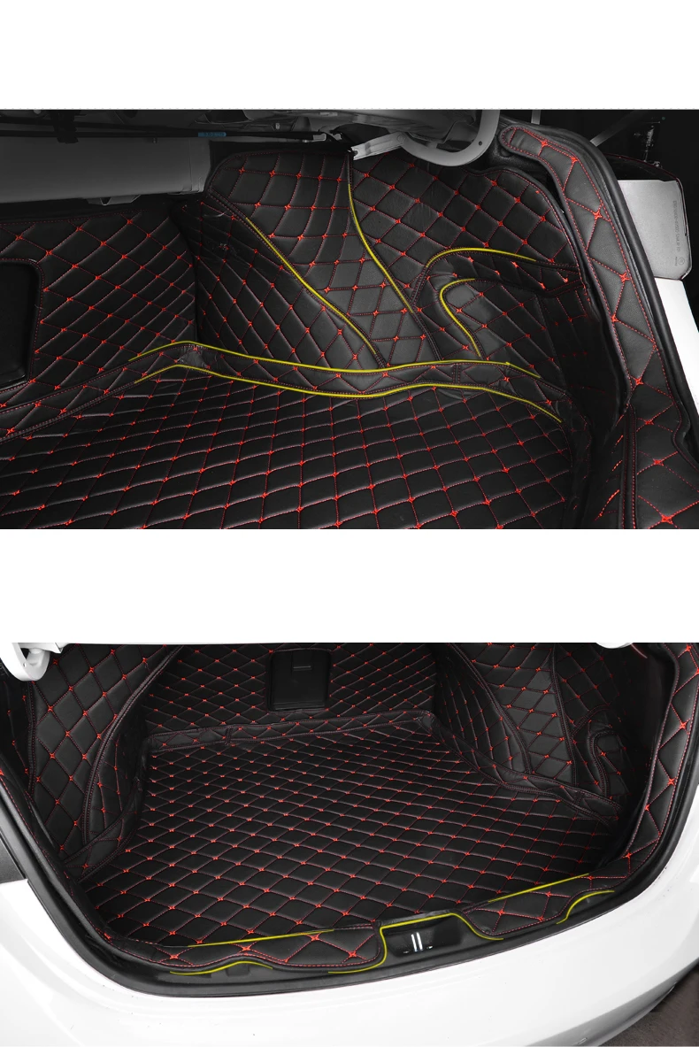 Волокна кожи багажник автомобиля коврик для hyundai elantra 2011 2012 2013 для hyundai Avante автомобильные аксессуары