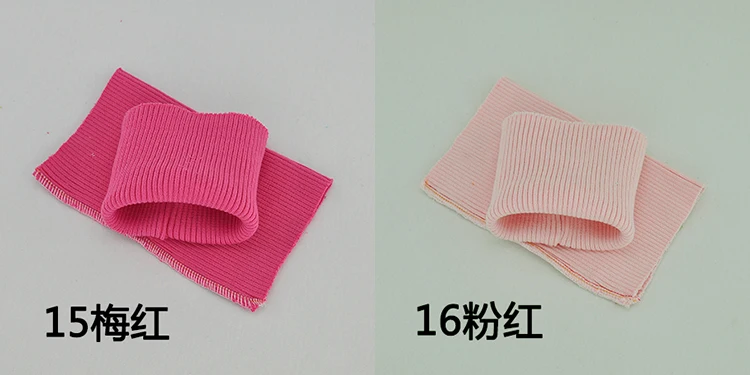 DIY 8*9 см утолщаются вязать ребра ткань манжеты пара, пальто хлопок стрейч мягкие запонки 1 пара Толстые ребристые манжеты