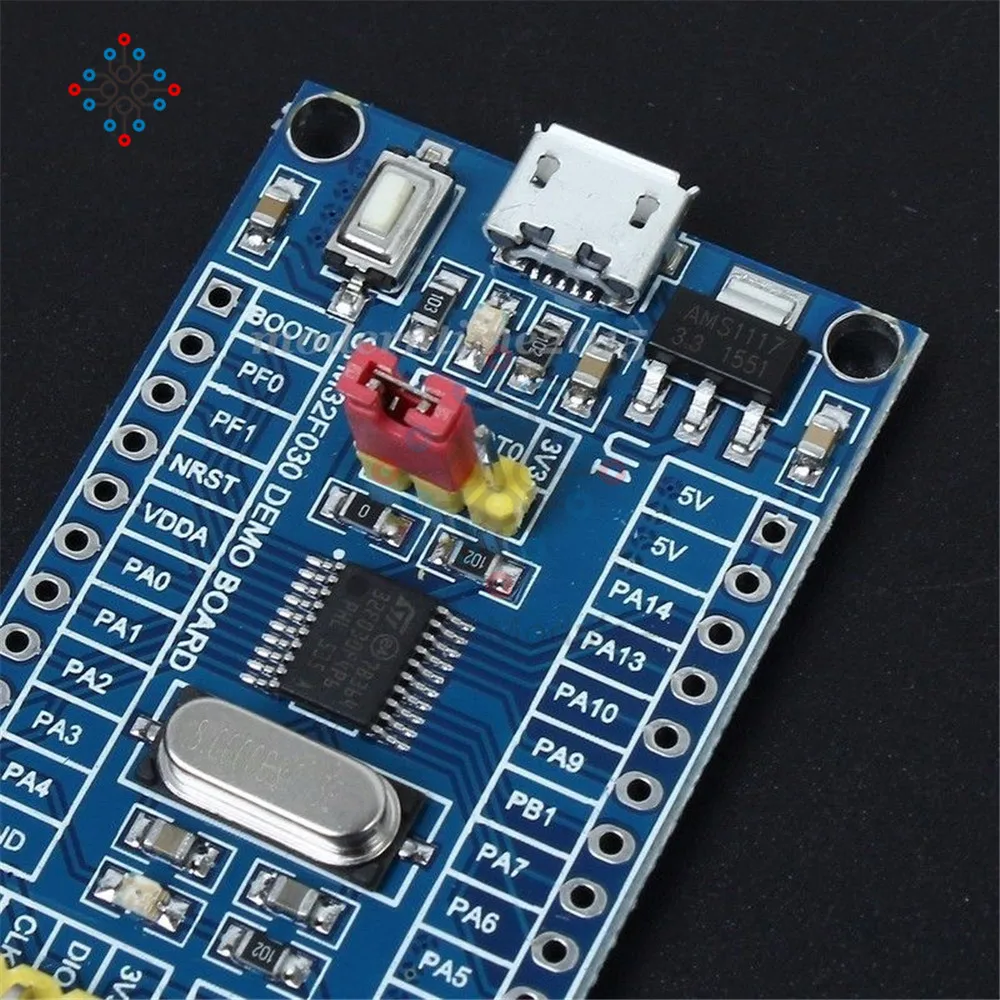 Системная плата STM32F030F4P6 ARM макетная для минимальной системы микроконтроллер SWD/ISP