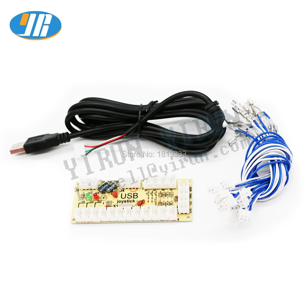 Аркадные кнопки и джойстик DIY для Raspberry Pi комплект аркадных контроллеров в стиле