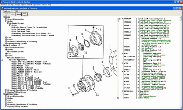 Электронные запчасти для автомобилей Kenworth|electronic parts catalogue|parts cataloguecatalogue |