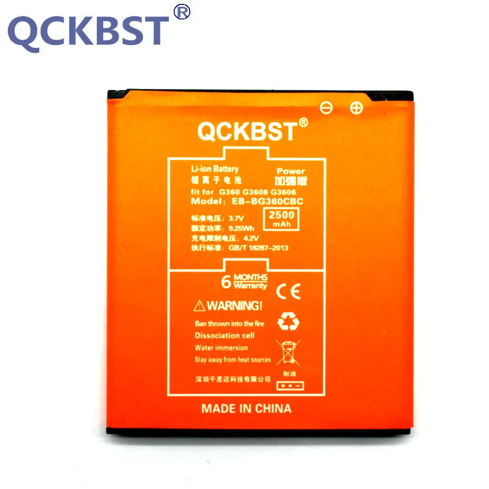 Новый аккумулятор для телефона Samsung Galaxy Core Prime G360 G361F G361H G360H/F LTE Φ G3606 G3608 G3609|battery for