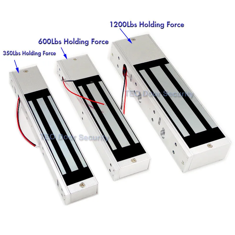 EM lock 1200lbs/500 KG Eletric магнитный замок с светодиодный подсветкой и датчиком положения двери