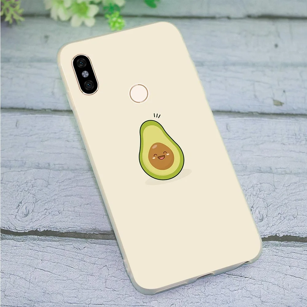 K0739110 Чехол для телефона Redmi 7 Pro с милыми фруктами и авокадо, чехол 4X A2 A1 9se 4A 5 Plus 5A Prime 6A Note 7 для Xiaomi Mi 9 Celebrity - Цвет: K0739110