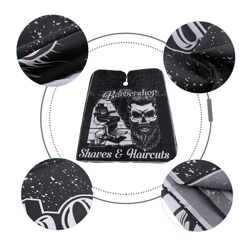 Водонепроницаемая тканевая накидка для стрижки волос салона парикмахерской