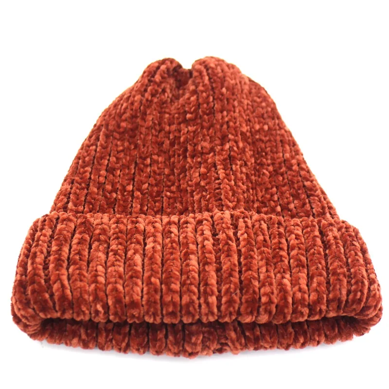 Minhui новые модные вязаные шапочки Женские зимние шапки Skullies Bonnet шапки для девочек