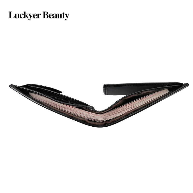 LUCKYER BEAUTY мужские кошельки 100% натуральная кожа мужской кошелек для монет Модный