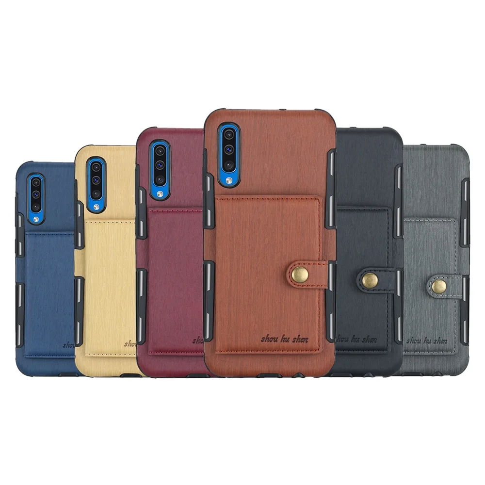 Чехол для Samsung Galaxy A50 A70 A20 M10 M20 M30 S10 Plus S9 S8 NOTE8 NOTE9 A5 2017 A8 2018 чехол телефона кошелек