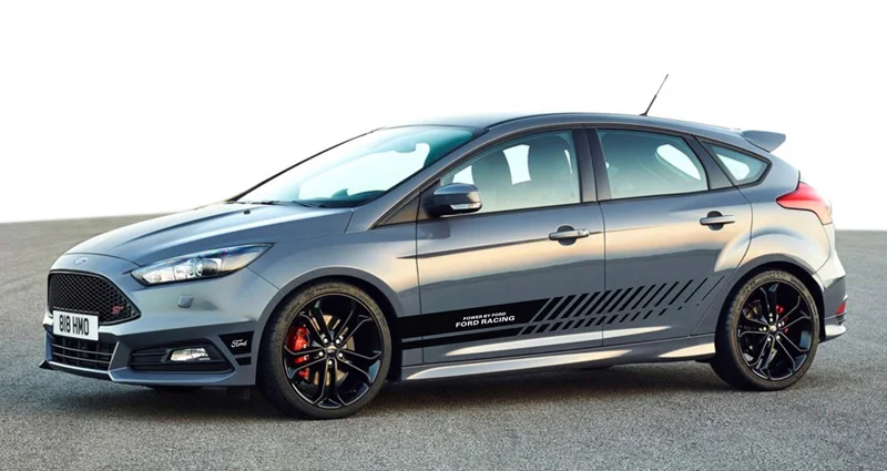 TAIYAO автомобильный стильный спортивный автомобильный стикер для Ford 2013- focus автомобильные аксессуары и наклейки авто стикер - Название цвета: Gray car