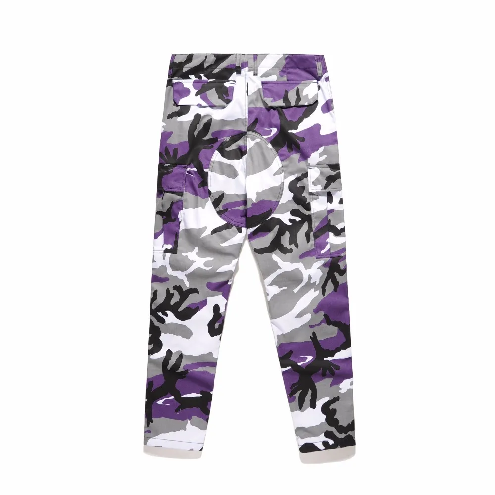 QoolXCWear камуфляжные брюки карго мужские 7 цветов хип-хоп модные брюки мешковатые Тактические Брюки с карманами хлопковые модные спортивные брюки