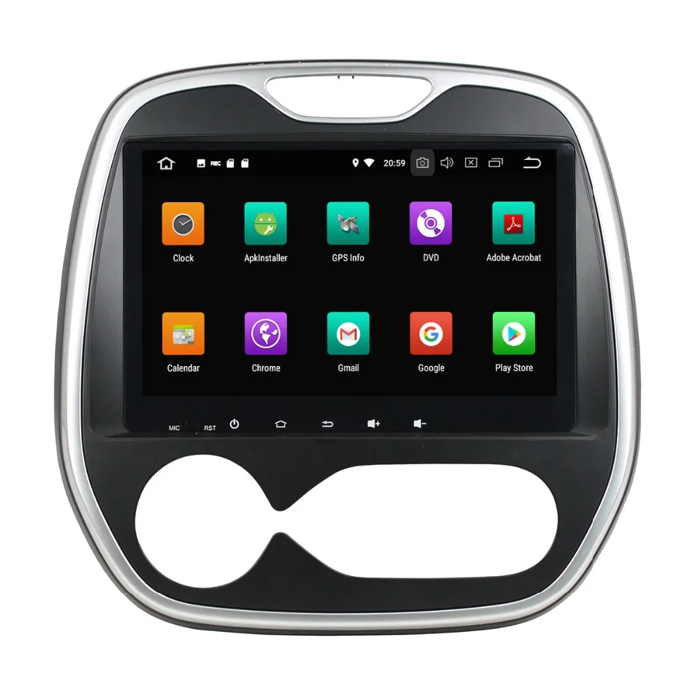 Автомобильный DVD плеер Aotsr Android 8 0 7 1 С GPS навигацией для Renault Capture AT мультимедийный