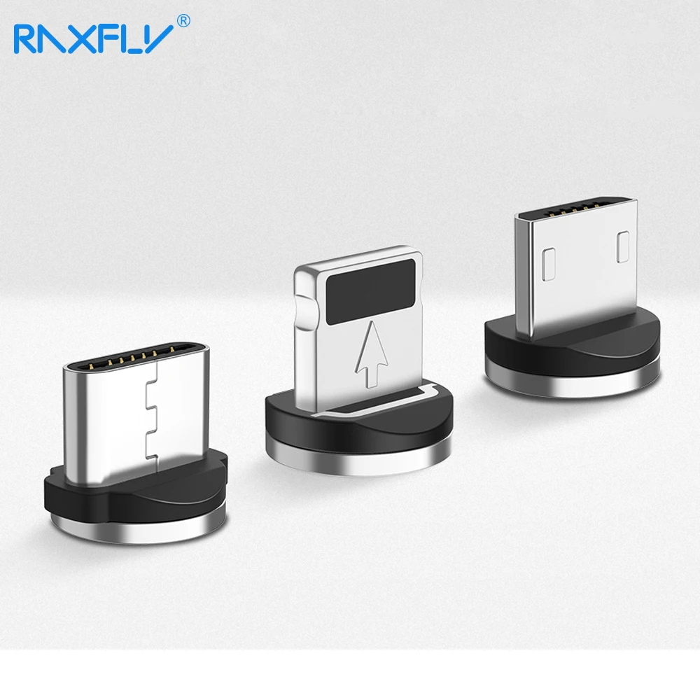 Магнитный usb кабель RAXFLY разъем Micro USB Type C для освещения Samsung Galaxy A50 Note 10 Plus S10 S9