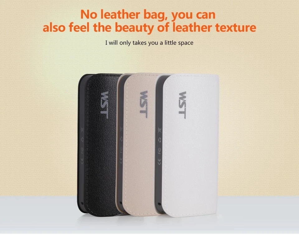 WST, милый внешний аккумулятор, 5200 мА/ч, для Xiaomi mi, 2 USB, маленький, Pover Bank, mi ni, портативный внешний аккумулятор, повербанк для мобильного телефона