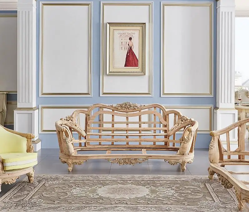 Модный диван в европейском стиле 123 современный кожаный мебель для гостиной PRF5001