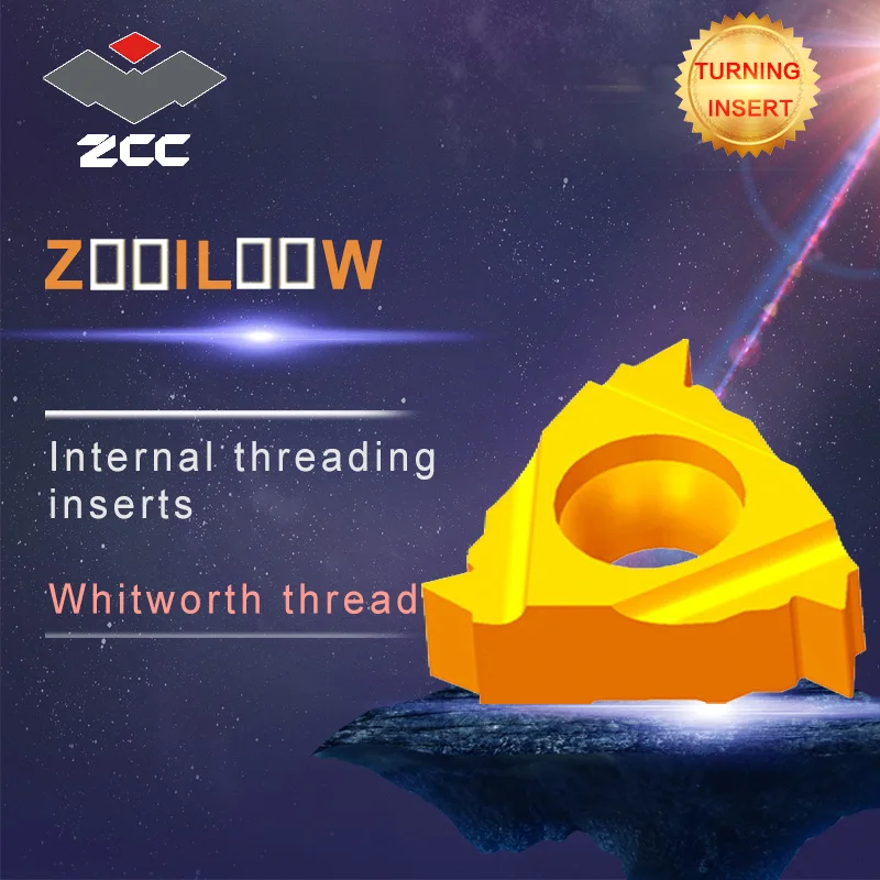

10pcs/lot Z16IL8W-Z16IL19W YBG205 YBG203 original ZCC carbide insert lathe tools cnc carbide threading inserts