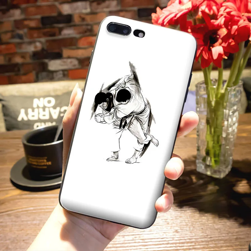 MaiYaCa Япония Judo боевой роскошный качественный чехол для телефона iPhone 8 7 6 6S Plus X 5S 12pro
