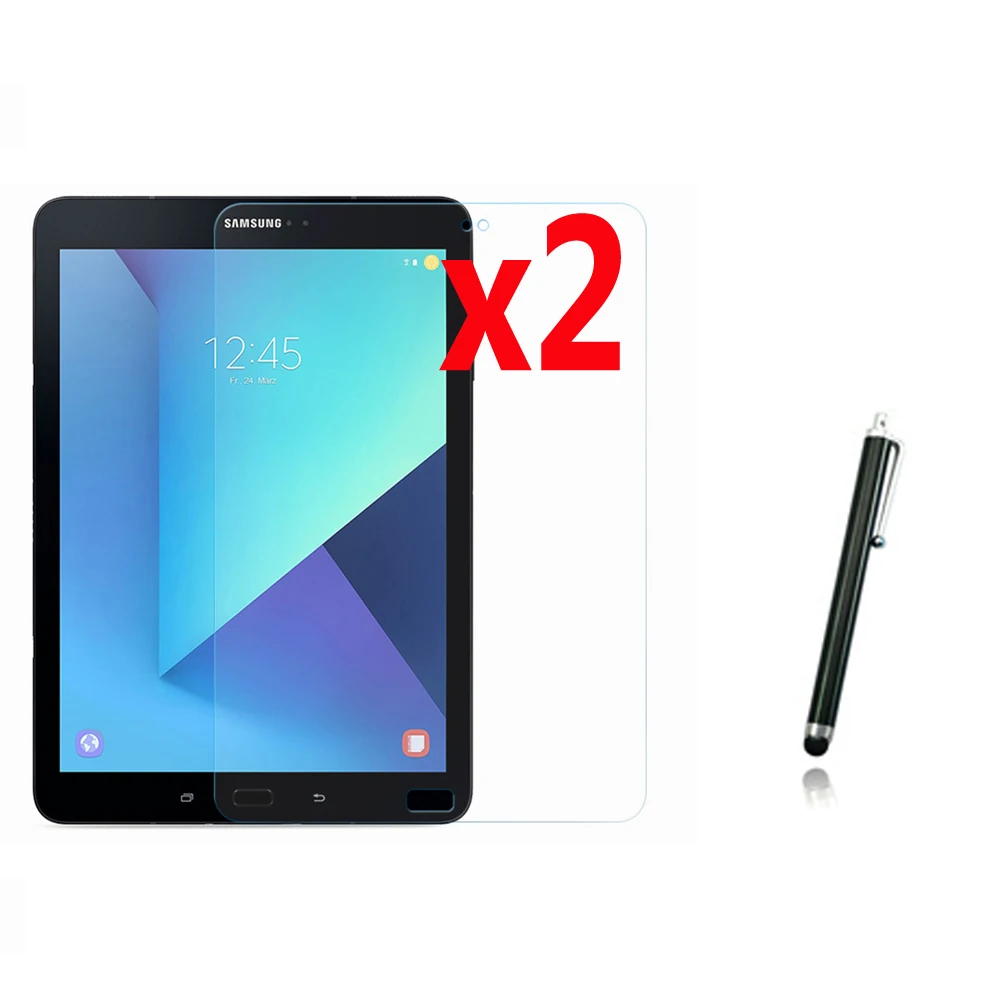 2x ЖК пленка + ткань 1x Стилус матовая защитная для Samsung Galaxy Tab S3 9 7 T820 T825 SM