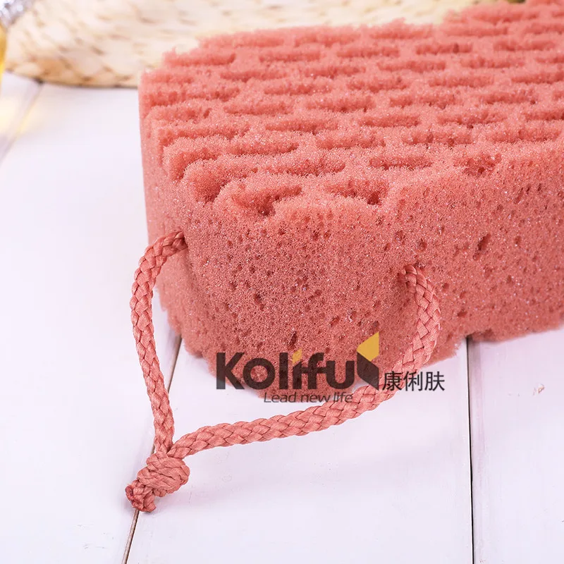 Kolifu 1 шт. Мочалка для ванны, Мочалка для душа, очищающая сетка для тела, Нейлоновая губка, богатые пузыри, Мочалка для тела, Массажная Мочалка для душа KLF027
