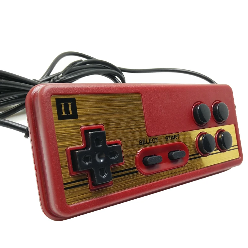 9pin проводной 8 бит игровой плеер ручка Геймпад контроллер для Coolboy NES игры ТВ RedWhite