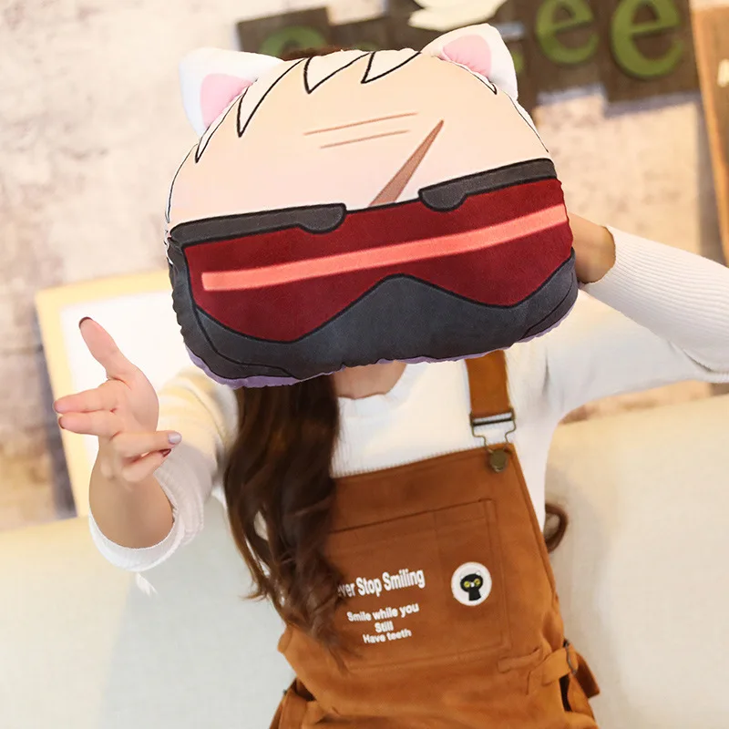 Горячая 35X35cm нательные плюшевые куклы игрушки прекрасный OW Reaper DVA Genji soldier 76