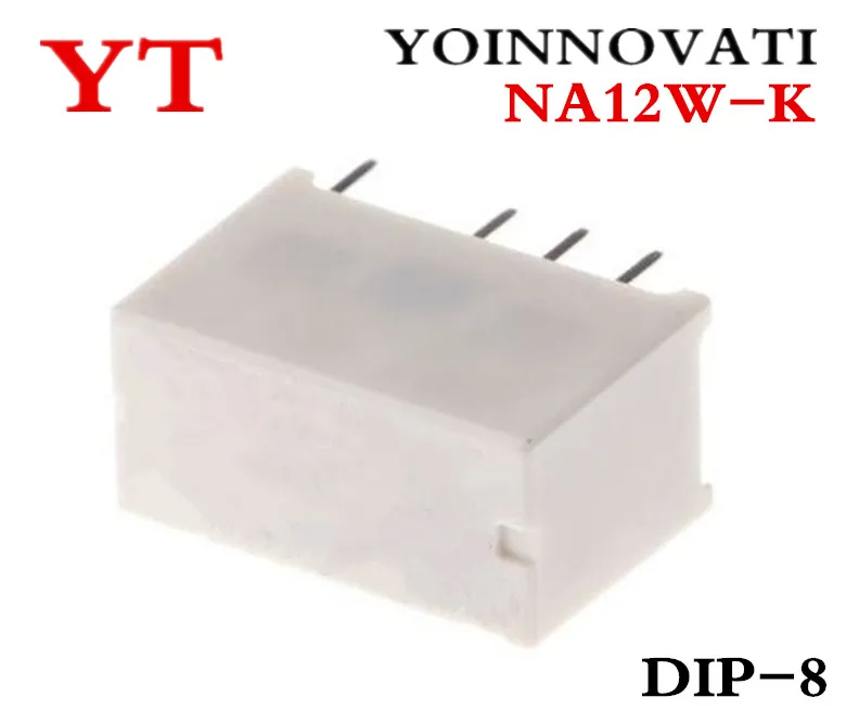 5 шт./лот реле NA12W-K 12V 2A 8P