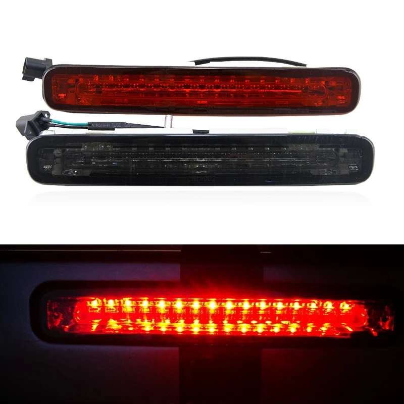 1 шт. дымчатый красный объектив 16-Led третий тормозной Свет OEM Замена# 6R3Z13A613A для Ford Mustang 2005-2009 Автомобильный Стайлинг источник света