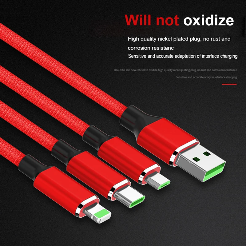 NOHON универсальный кабель освещения для iPhone XS 8 Plus X ipad Mini Micro usb type C samsung Xiaomi кабели