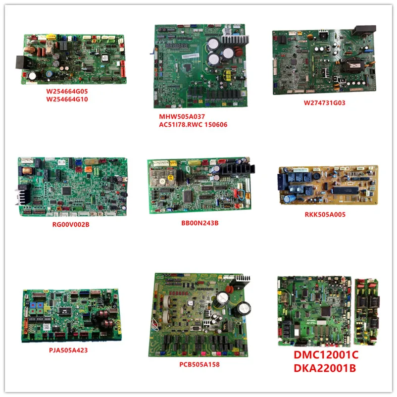 W254664G05/W254664G10/MHW505A037/W274731G03/RG00V002B/BB00N243/RKK505A005/PJA505A423/PCB505A158/DMC12001C/DKA22001B б/у работа |