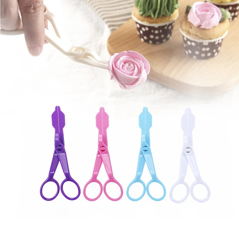 Цветные цветочные ножницы для обледенения розы Моделирование торты крема
