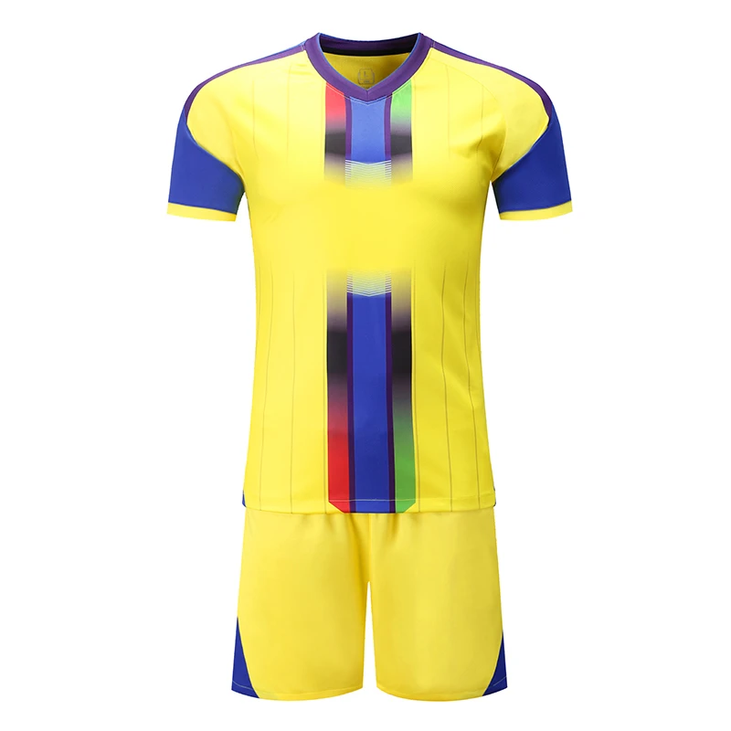 New Men Soccer Jerseys Set Blank Rugby Uniforms Sports Kit Clothing Tracksuit Sportswear Football Shirts Jersey Custom Printing
