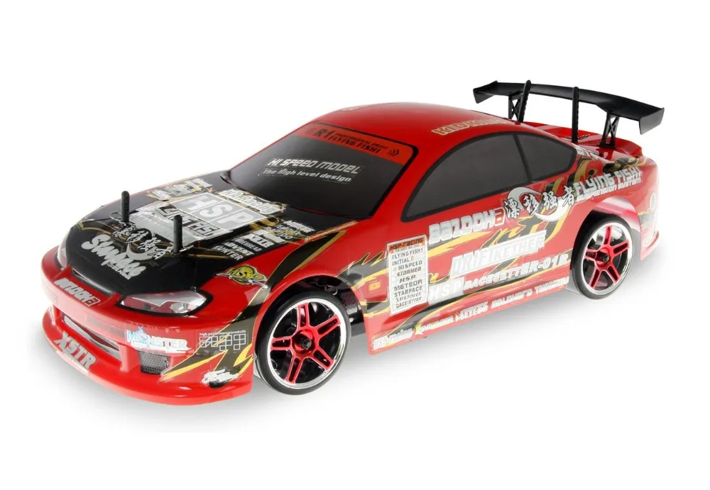HSP 94123 2 4 ГГц летающая рыба Электрический Дрифт автомобиль 1/10 RC RTR корпус: 12363 R