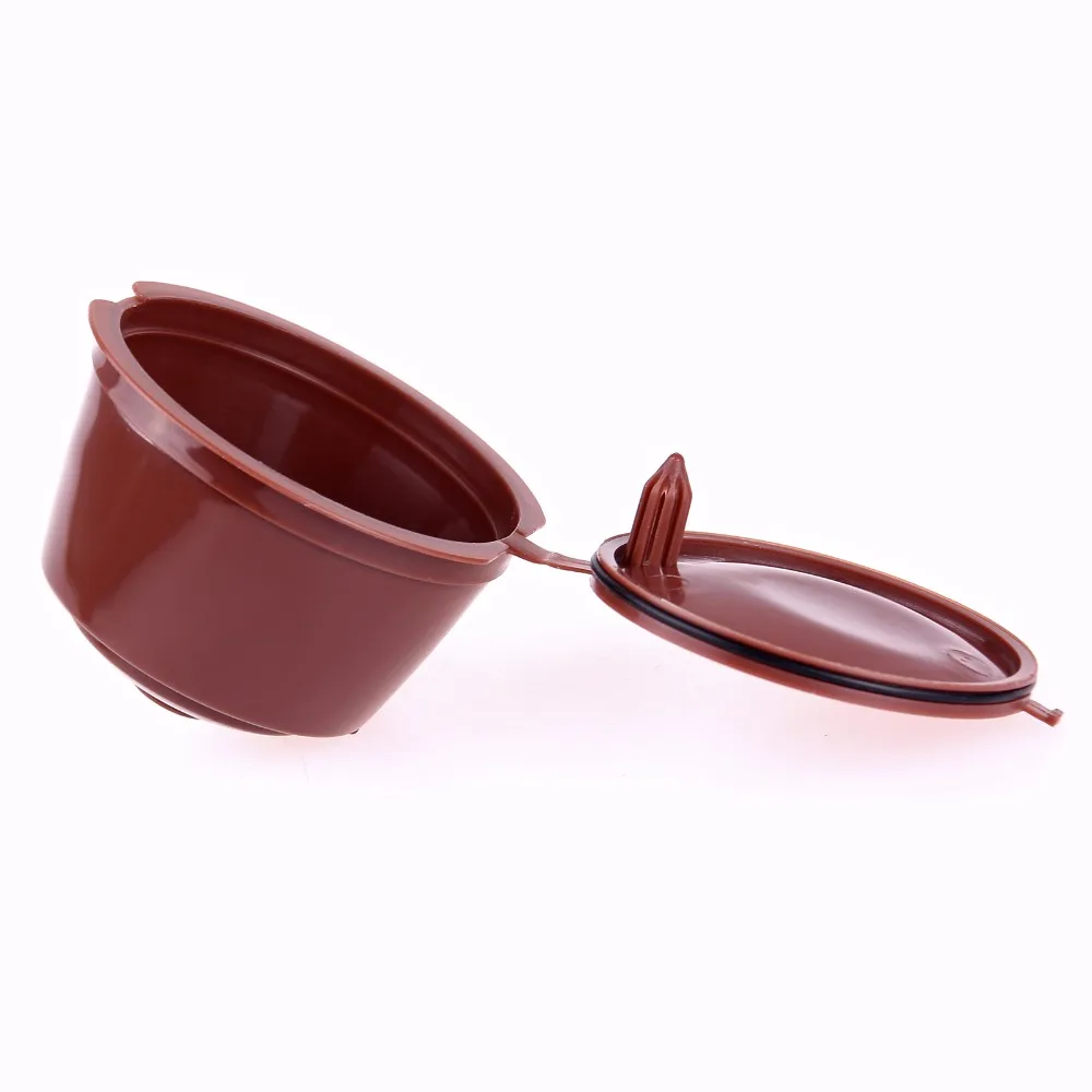 2 шт. многоразового Dolce Gusto Кофе капсулы Nescafe Dolce Gusto многоразового пользования капсулы пополнения Dolce капсулы с 1 шт. ложка