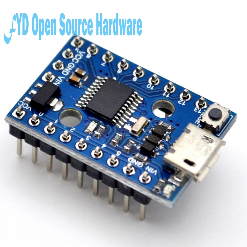 5 шт./лот Digispark Pro kickstarter макетная плата использовать микро ATTINY167 модуль для usb |