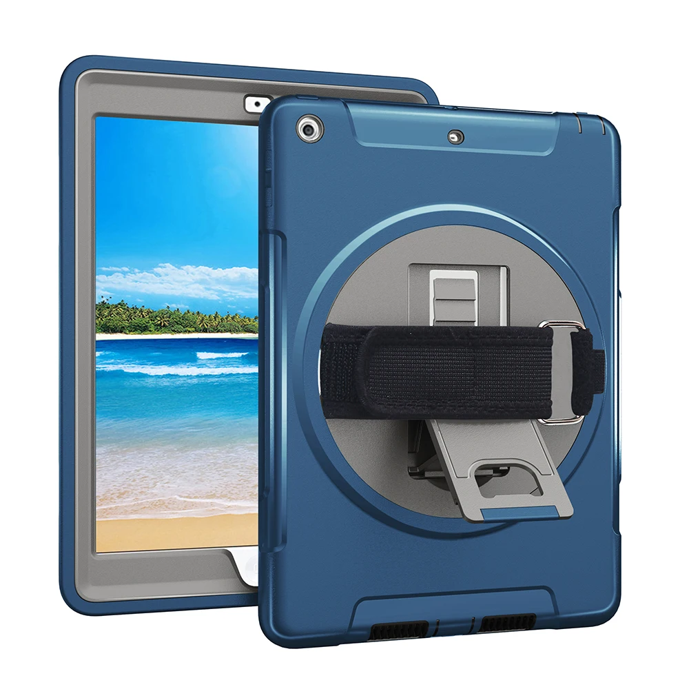 Для iPad 2018 2017 9 7 дюймов чехол для планшета с держателем карандаша вращающийся на 360