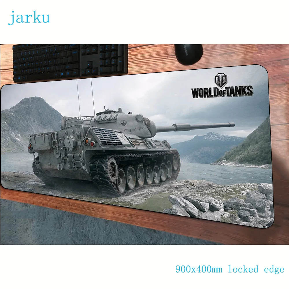 world of tanks padmouse 900x400x3mm gaming mousepad game big mouse pad gamer computer desk 3d mat notbook mousemat pc | Компьютеры и